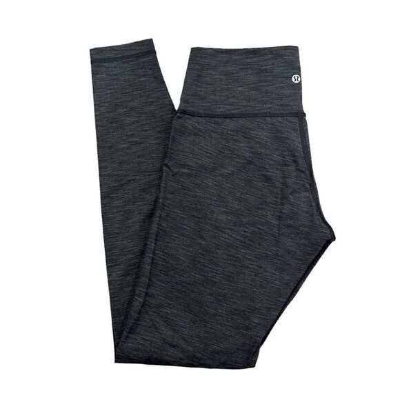 lululemon athletica Pants - Lululemon Align Heathered Graphite Gray High Rise Legging Workout Pant